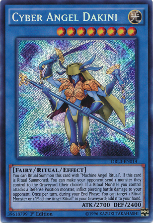 Cyber Angel Dakini [DRL3-EN014] Secret Rare | Arkham Games and Comics