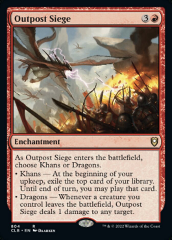 Outpost Siege [Commander Legends: Battle for Baldur's Gate] | Arkham Games and Comics