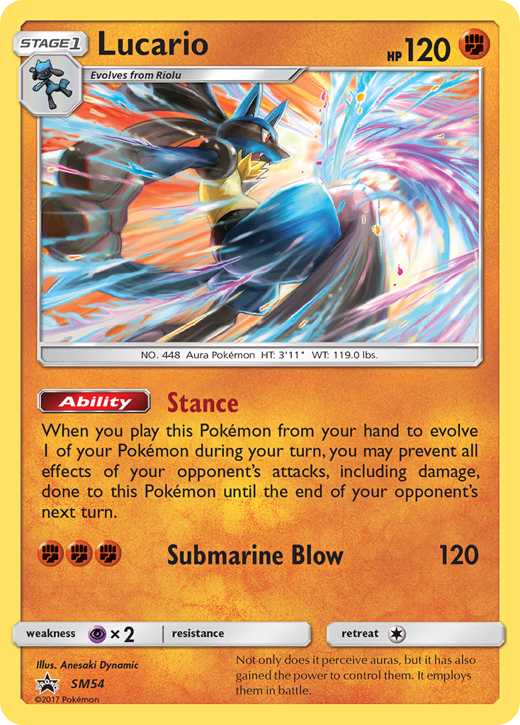 Lucario (SM54) [Sun & Moon: Black Star Promos] | Arkham Games and Comics