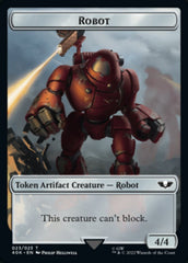 Astartes Warrior (001) // Robot Double-sided Token [Universes Beyond: Warhammer 40,000 Tokens] | Arkham Games and Comics