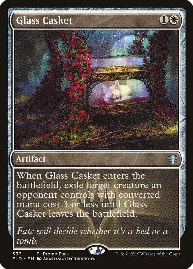 Glass Casket (Promo Pack) [Throne of Eldraine Promos] | Arkham Games and Comics