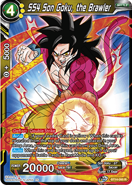 SS4 Son Goku, the Brawler (BT14-095) [Cross Spirits] | Arkham Games and Comics