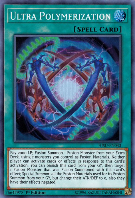 Ultra Polymerization [HISU-EN043] Super Rare | Arkham Games and Comics