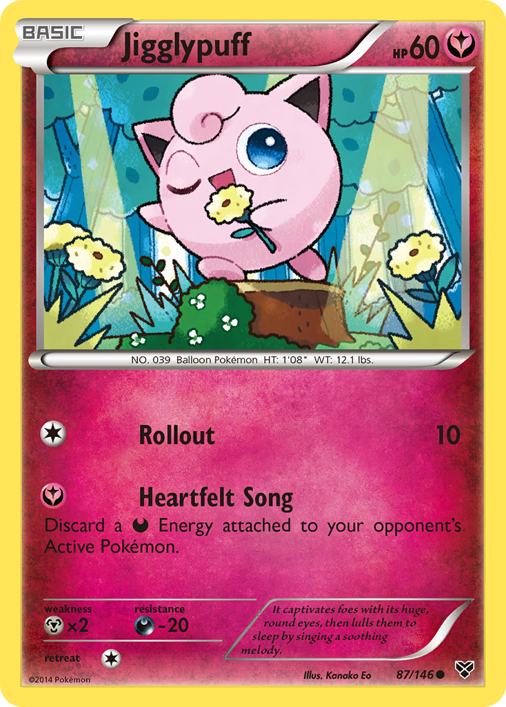 Jigglypuff (87/146) [XY: Base Set] | Arkham Games and Comics