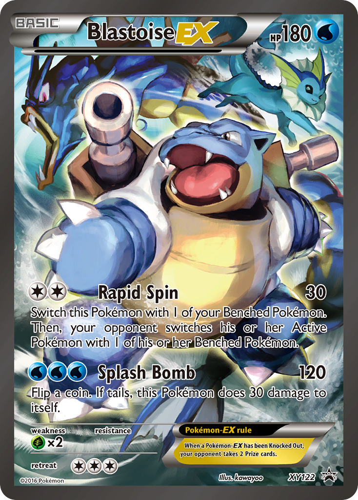 Blastoise EX (XY122) [XY: Black Star Promos] | Arkham Games and Comics