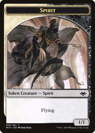 Spirit Token (016) [Modern Horizons Tokens] | Arkham Games and Comics