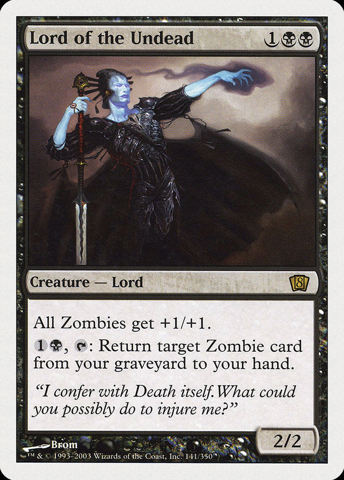 Lord of the Undead (8th Edition) [Oversize Cards] | Arkham Games and Comics