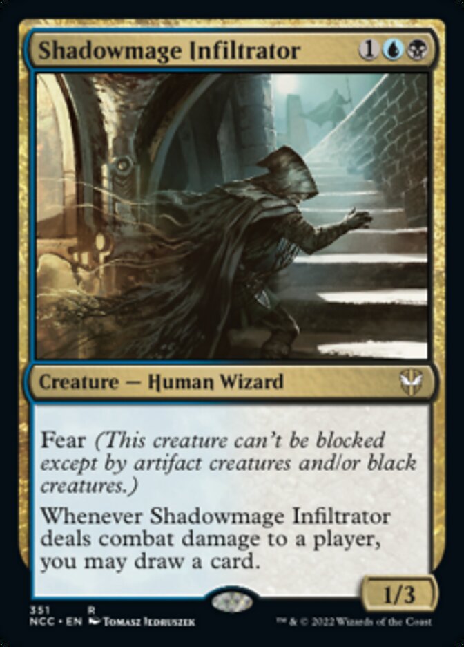 Shadowmage Infiltrator [Streets of New Capenna Commander] | Arkham Games and Comics