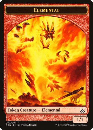 Elemental Token [Duel Decks: Mind vs. Might Tokens] | Arkham Games and Comics