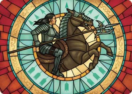 Tori D'Avenant, Fury Rider Art Card [Dominaria United Art Series] | Arkham Games and Comics