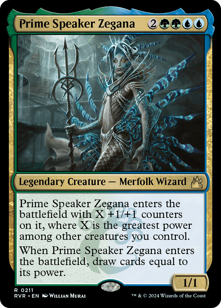 Prime Speaker Zegana [Ravnica Remastered] | Arkham Games and Comics