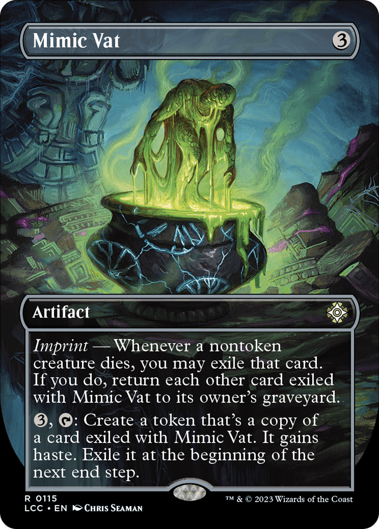 Mimic Vat (Borderless) [The Lost Caverns of Ixalan Commander] | Arkham Games and Comics