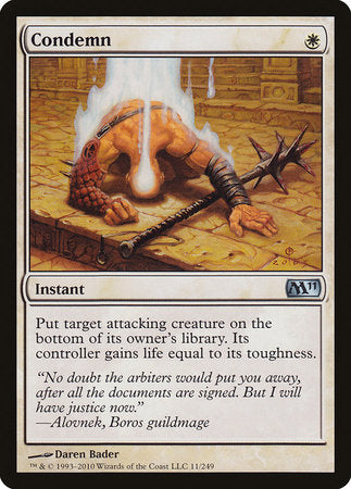 Condemn [Magic 2011] | Arkham Games and Comics
