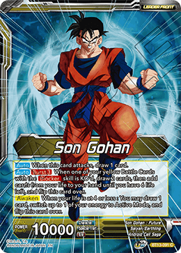 Son Gohan // 	SS Son Gohan, Hope of the Resistance (Common) [BT13-091] | Arkham Games and Comics