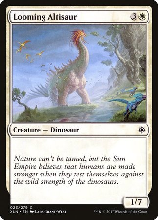 Looming Altisaur [Ixalan] | Arkham Games and Comics