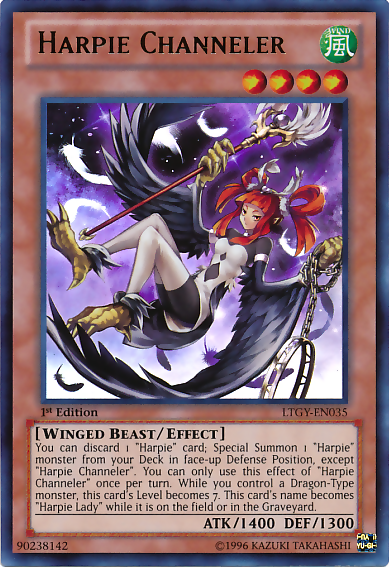 Harpie Channeler [LTGY-EN035] Ultra Rare | Arkham Games and Comics