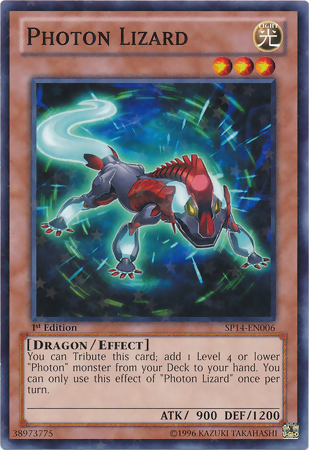 Photon Lizard [SP14-EN006] Starfoil Rare | Arkham Games and Comics