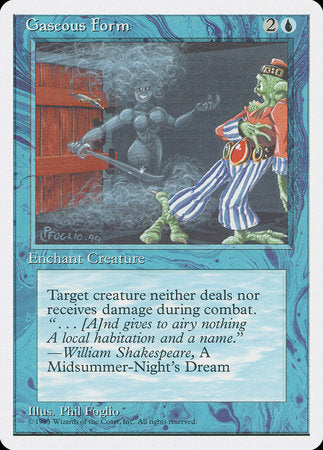Gaseous Form [Fourth Edition] | Arkham Games and Comics