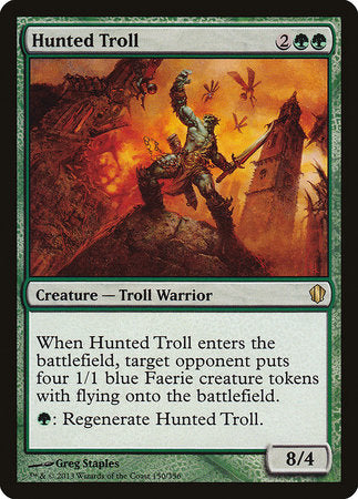 Hunted Troll [Commander 2013] | Arkham Games and Comics