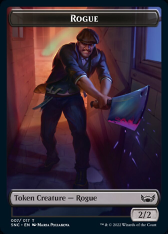 Rogue Token [Streets of New Capenna Tokens] | Arkham Games and Comics