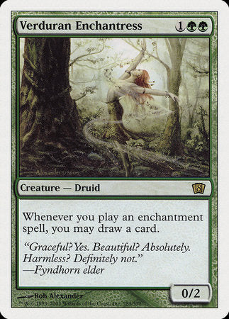 Verduran Enchantress [Eighth Edition] | Arkham Games and Comics