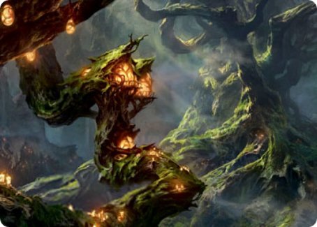 Forest Art Card [Strixhaven: School of Mages Art Series] | Arkham Games and Comics