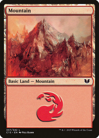 Mountain (337) [Commander 2015] | Arkham Games and Comics