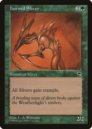 Horned Sliver [Tempest] | Arkham Games and Comics