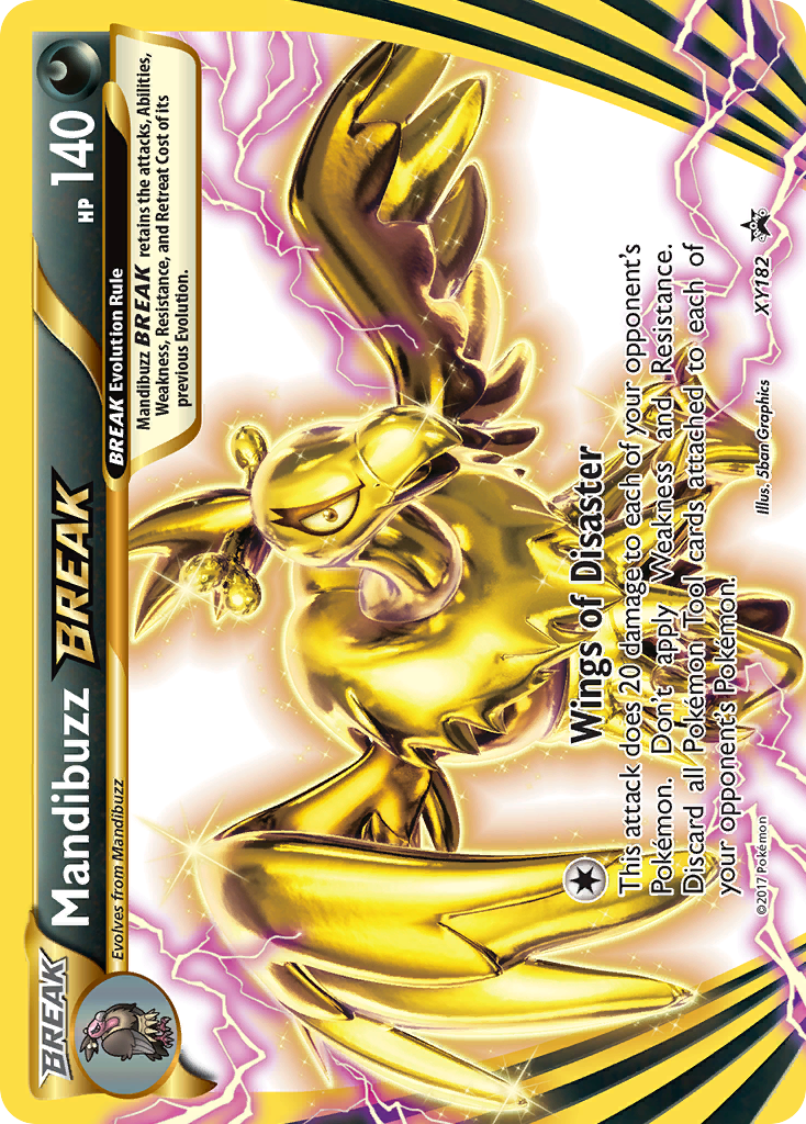 Mandibuzz BREAK (XY182) [XY: Black Star Promos] | Arkham Games and Comics