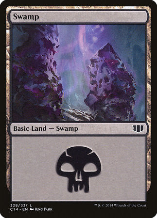 Swamp (328) [Commander 2014] | Arkham Games and Comics