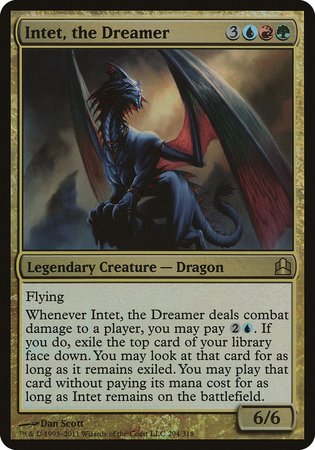 Intet, the Dreamer (Oversized) [Commander 2011 Oversized] | Arkham Games and Comics