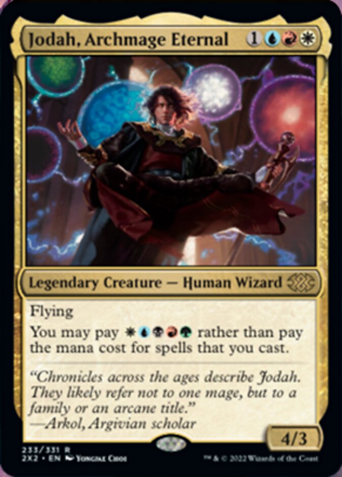 Jodah, Archmage Eternal [Double Masters 2022] | Arkham Games and Comics