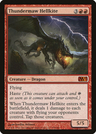 Thundermaw Hellkite [Magic 2013] | Arkham Games and Comics