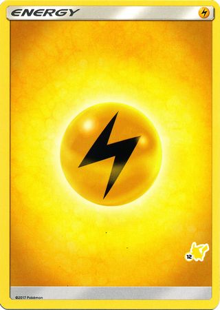 Lightning Energy (Pikachu Stamp #12) [Battle Academy 2020] | Arkham Games and Comics