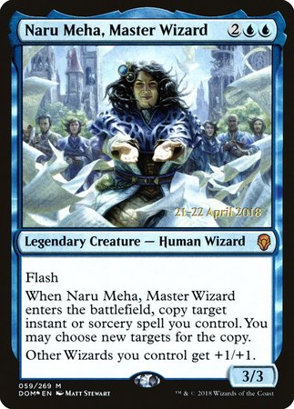 Naru Meha, Master Wizard [Dominaria Promos] | Arkham Games and Comics