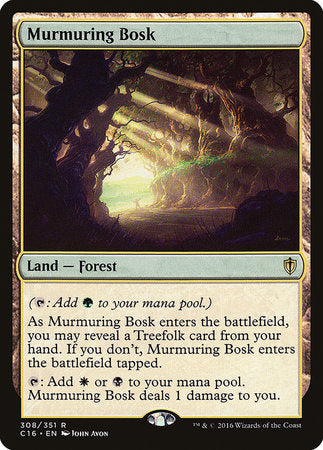 Murmuring Bosk [Commander 2016] | Arkham Games and Comics