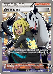 Delinquent (98b/122) (Full Art) (Alternate Art Promo) [XY: BREAKpoint] | Arkham Games and Comics