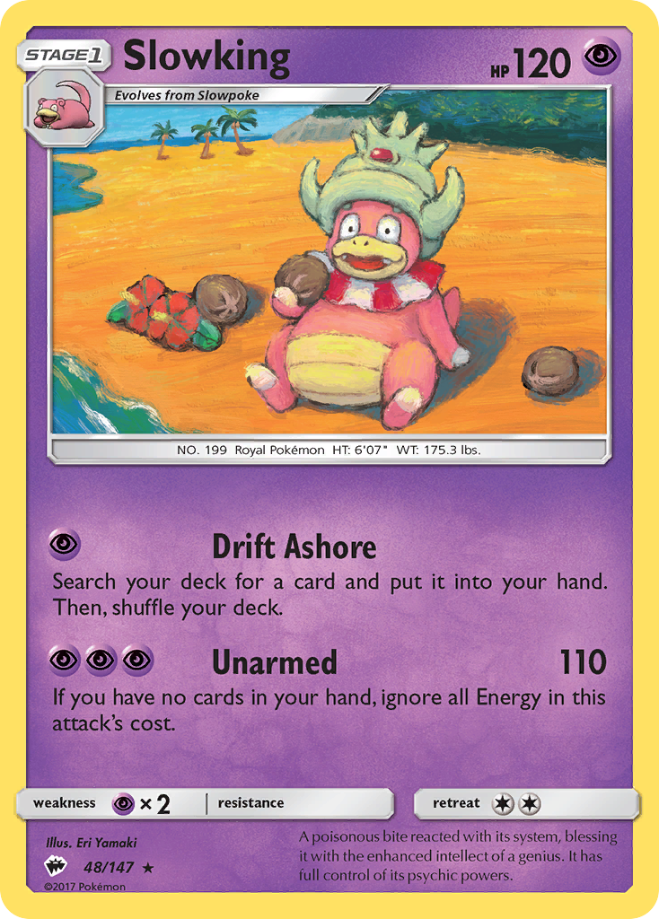 Slowking (48/147) [Sun & Moon: Burning Shadows] | Arkham Games and Comics