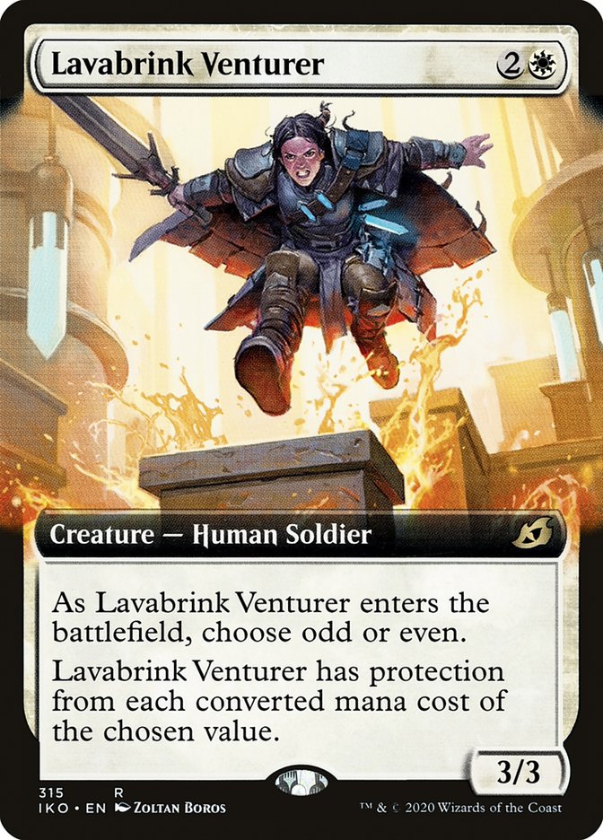 Lavabrink Venturer (Extended Art) [Ikoria: Lair of Behemoths] | Arkham Games and Comics