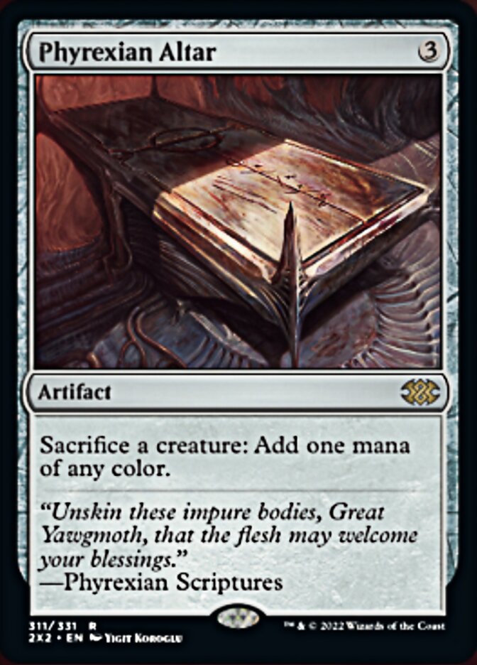 Phyrexian Altar [Double Masters 2022] | Arkham Games and Comics