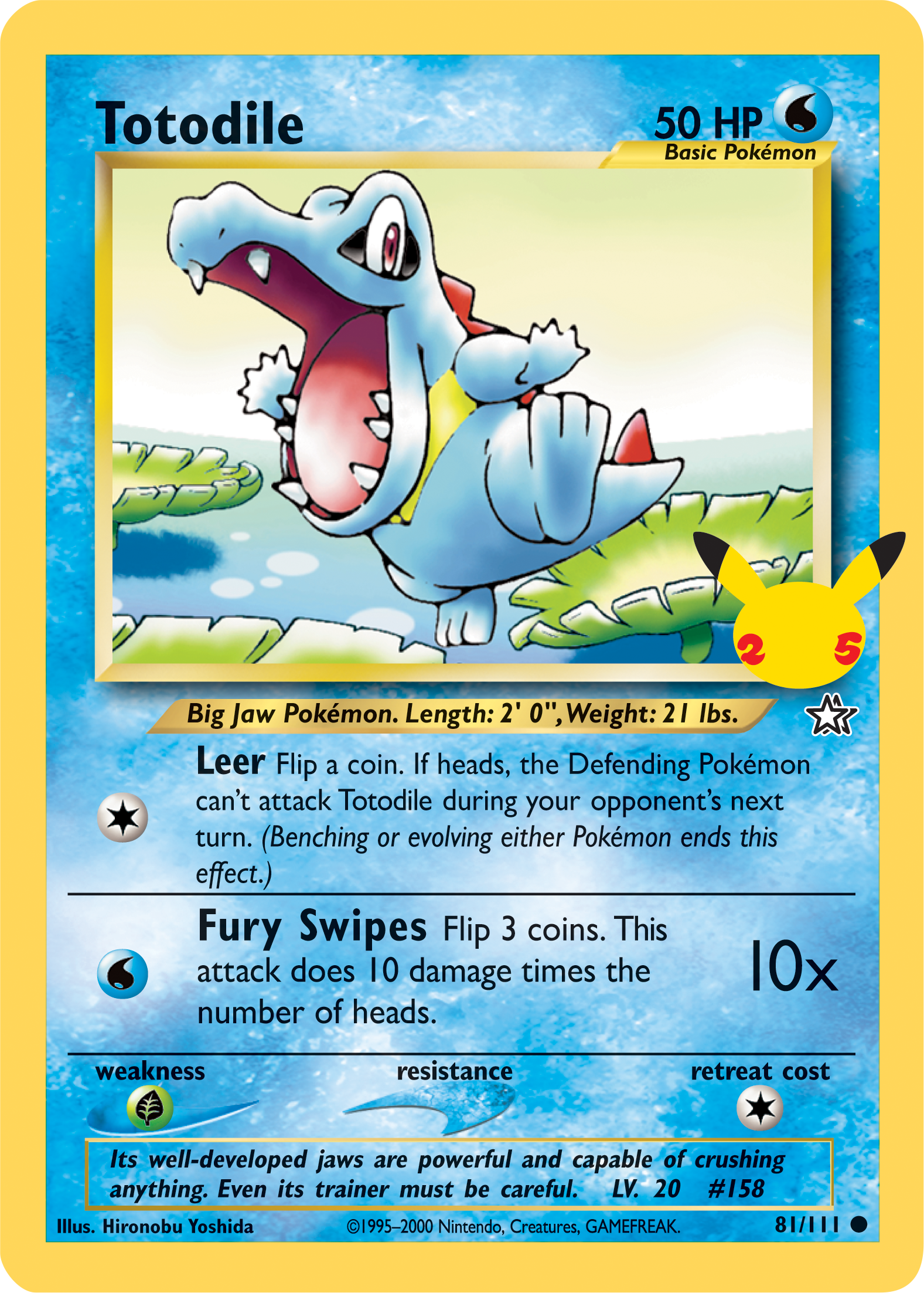 Totodile (81/111) [First Partner Pack] | Arkham Games and Comics