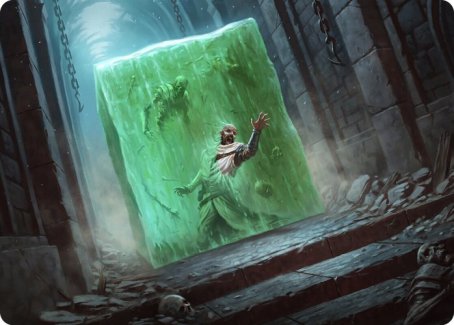 Gelatinous Cube Art Card [Dungeons & Dragons: Adventures in the Forgotten Realms Art Series] | Arkham Games and Comics