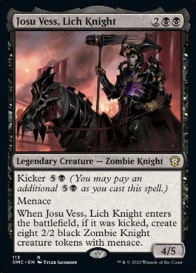 Josu Vess, Lich Knight [Dominaria United Commander] | Arkham Games and Comics