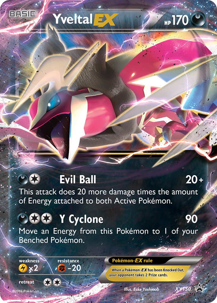 Yveltal EX (XY150) [XY: Black Star Promos] | Arkham Games and Comics