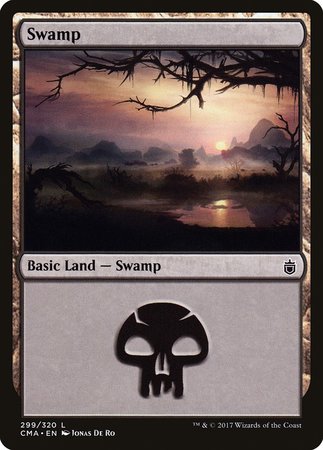 Swamp (299) [Commander Anthology] | Arkham Games and Comics