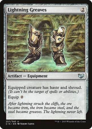 Lightning Greaves [Commander 2015] | Arkham Games and Comics