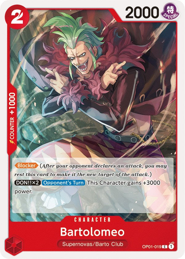 Bartolomeo [Romance Dawn] | Arkham Games and Comics