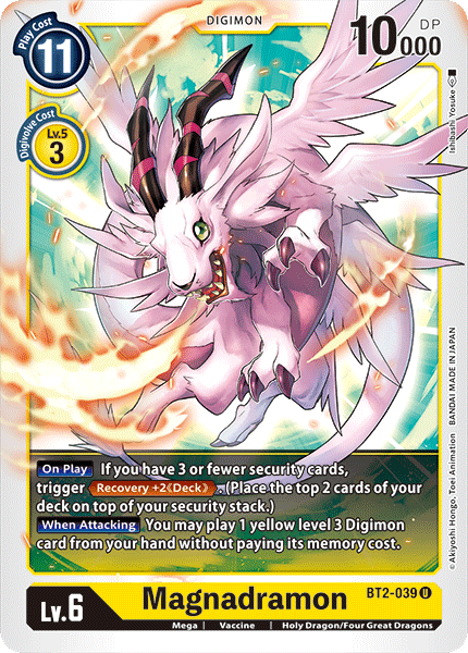 Magnadramon [BT2-039] [Release Special Booster Ver.1.0] | Arkham Games and Comics