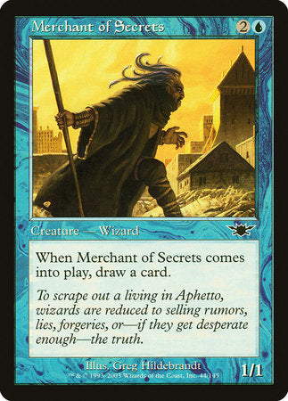 Merchant of Secrets [Legions] | Arkham Games and Comics