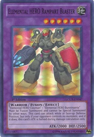 Elemental HERO Rampart Blaster [LCGX-EN047] Super Rare | Arkham Games and Comics